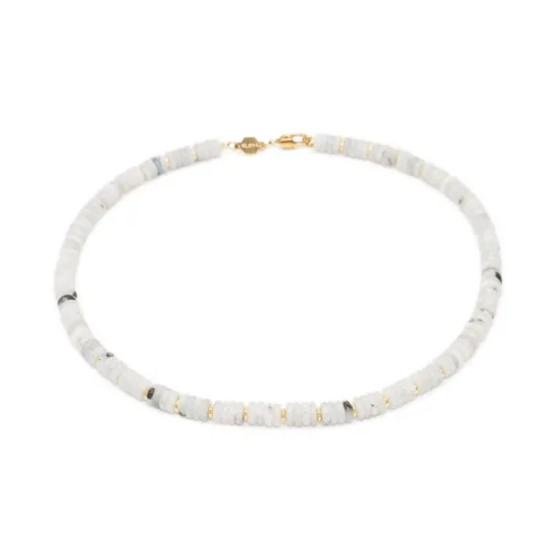 Collier Blima en pierres Labradorite