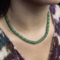 Collier Blima en pierres Aventurine