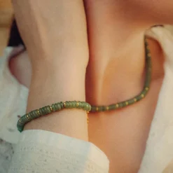 Collier Blima en pierres Aventurine