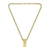 Collier Boss Bijoux Homme en Acier Doré
