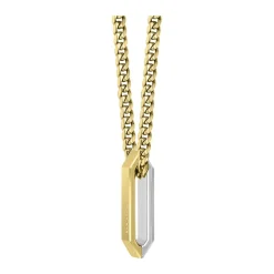 Collier Boss Bijoux Homme en Acier Doré