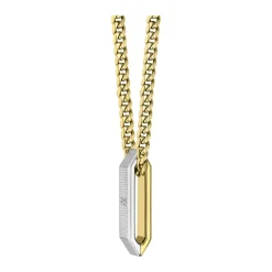 Collier Boss Bijoux Homme en Acier Doré
