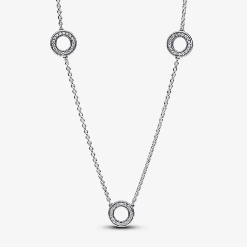 Collier Cercles Pavés