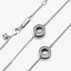 Collier Cercles Pavés