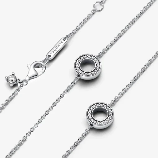 Collier Cercles Pavés