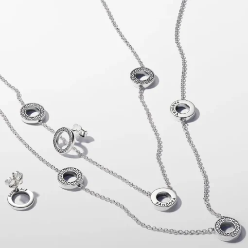 Collier Cercles Pavés