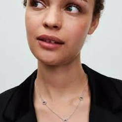 Collier Cercles Pavés