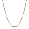 Collier Chaîne à Maillons Allongés Doré