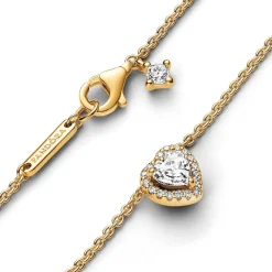 Collier Cœur Scintillant