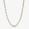 Collier Cœurs Imbriqués Doré