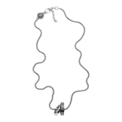 Collier et Pendentif Diesel Bijoux STUDS DX1168040 - Collier et Pendentif Acier Argent HOMME