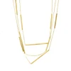 Collier et pendentif Diva Gioielli Ray 20108-006 - Argent Doré