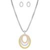 Collier et pendentif Femme Edforce 93-0855-S - Acier Argenté