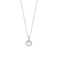 Collier et pendentif Femme Lotus Silver LP3080-1-1