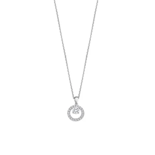 Collier et pendentif Femme Lotus Silver LP3080-1-1