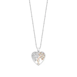 Collier et pendentif Femme Lotus Silver LP3304-1-1