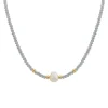 Collier et pendentif Femme Edforce 534-0120-N - Perle Argentée