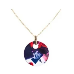 Collier et Pendentif Femme Christian Lacroix Acétate XF42013AD - Acier Doré