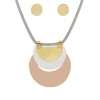 Collier et pendentif Femme Edforce 93-0831-S - Acier argenté