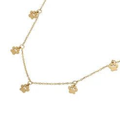 Collier et pendentif Femme Edforce 41-0301-S - Acier Doré