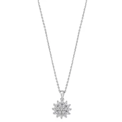 Collier et pendentif Femme Lotus Silver LP3081-1-1