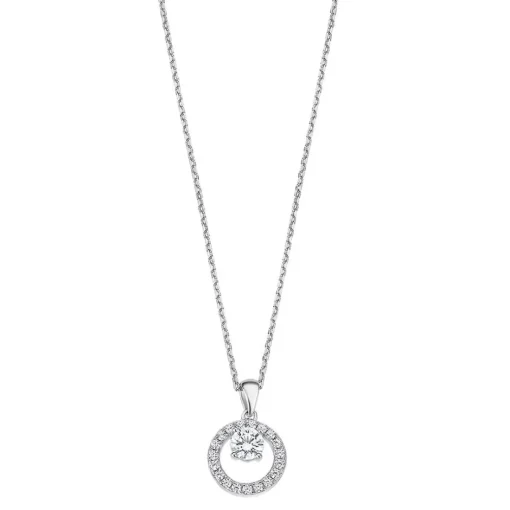 Collier et pendentif Femme Lotus Silver LP3080-1-1
