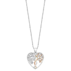 Collier et pendentif Femme Lotus Silver LP3304-1-1