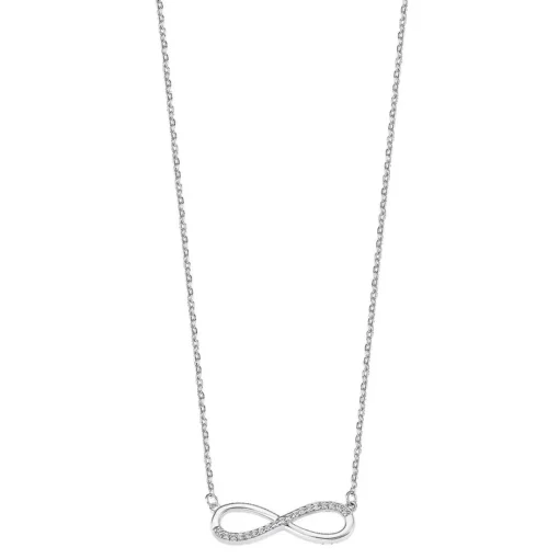 Collier et pendentif Femme Lotus Silver LP1872-1-1