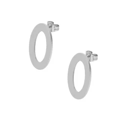 Collier et pendentif Femme Edforce 93-0855-S - Acier Argenté