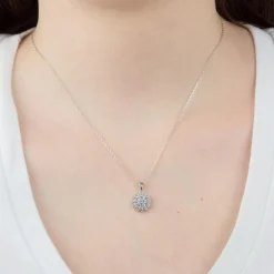 Collier et pendentif Femme Lotus Silver LP3081-1-1