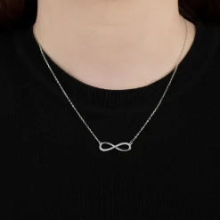 Collier et pendentif Femme Lotus Silver LP1872-1-1