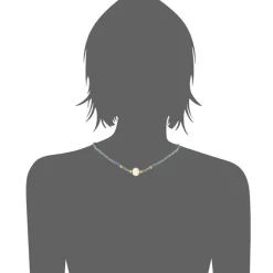 Collier et pendentif Femme Edforce 534-0120-N - Perle Argentée