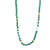 Collier et pendentif Les Interchangeables A59279 - Sautoir Bobo Chic Bleu Gris Femme
