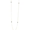 Collier et pendentif Les Interchangeables A59244 - Sautoir Coeur Doré Rose Femme