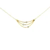 Collier et pendentif Les Interchangeables A60408 - Orbite Couleur Doré Femme