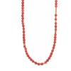 Collier et pendentif Les Interchangeables A59297 - Sautoir Bobo Chic Corail Femme