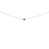 Collier et pendentif Les Interchangeables A59217 - Coeur Doré Rose Femme