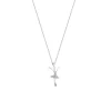Collier et pendentif Lotus Silver LP1684-1/1 - danseuse fantasy Argent Femme