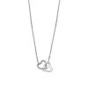 Collier et pendentif Lotus Style Bijoux WOMAN'S HEART LS1912-1-1 - Collier et pendentif WOMAN'S HEART Acier Femme