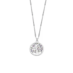 Collier et pendentif Lotus Silver TREE OF LIFE LP1890-1-1 - Collier et pendentif TREE OF LIFE Argent Femme
