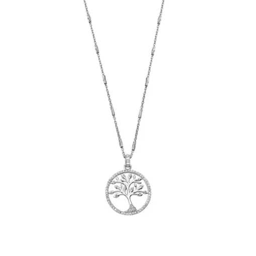 Collier et pendentif Lotus Silver LP1780-1/1 - arbre de vie tree of life Argent Femme