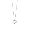 Collier et pendentif Lotus Silver LP1595-1/1 - coeur moments Argent Femme