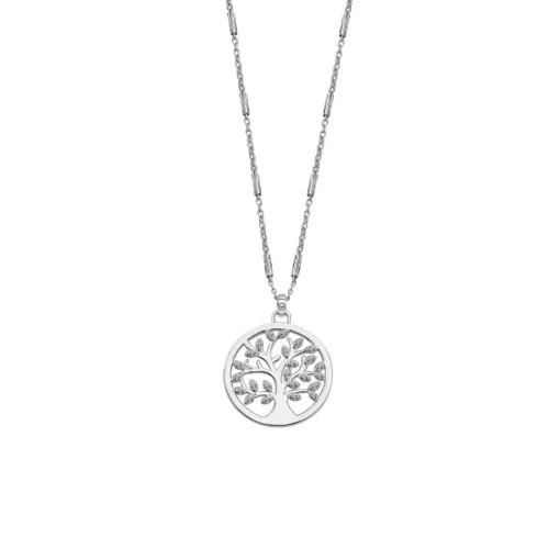 Collier et pendentif Lotus Silver TREE OF LIFE LP1892-1-1 - Collier et pendentif TREE OF LIFE Argent Femme