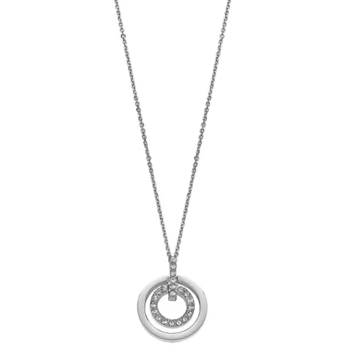 Collier et pendentif Lotus Style Bijoux BLISS LS1868-1-1 - Collier et pendentif BLISS Acier Femme