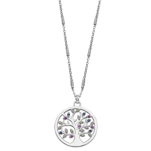 Collier et pendentif Lotus Silver TREE OF LIFE LP1890-1-1 - Collier et pendentif TREE OF LIFE Argent Femme