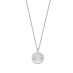 Collier et pendentif Lotus Silver TREE OF LIFE LP1678-1-1 - Collier et pendentif TREE OF LIFE Argent Femme