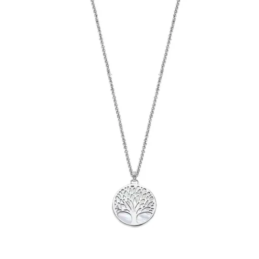 Collier et pendentif Lotus Silver TREE OF LIFE LP1678-1-1 - Collier et pendentif TREE OF LIFE Argent Femme