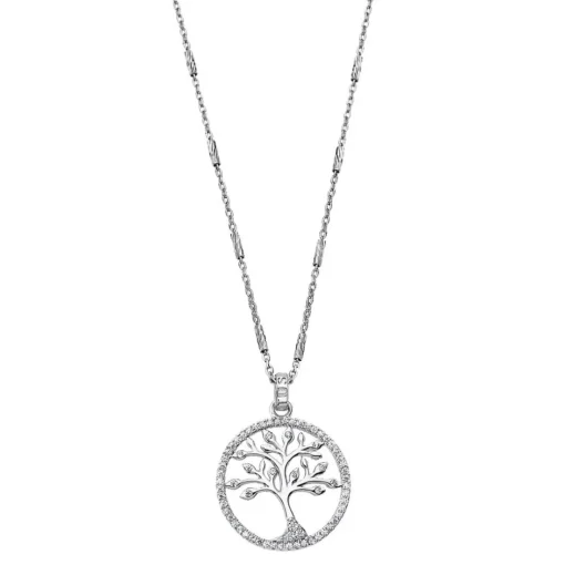 Collier et pendentif Lotus Silver LP1780-1/1 - arbre de vie tree of life Argent Femme