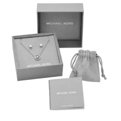 Collier et pendentif Michael Kors MKC1260AN040 Argent