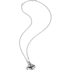 Collier et pendentif Sector SADQ01 - Collier et pendentif Etoile Argenté Homme